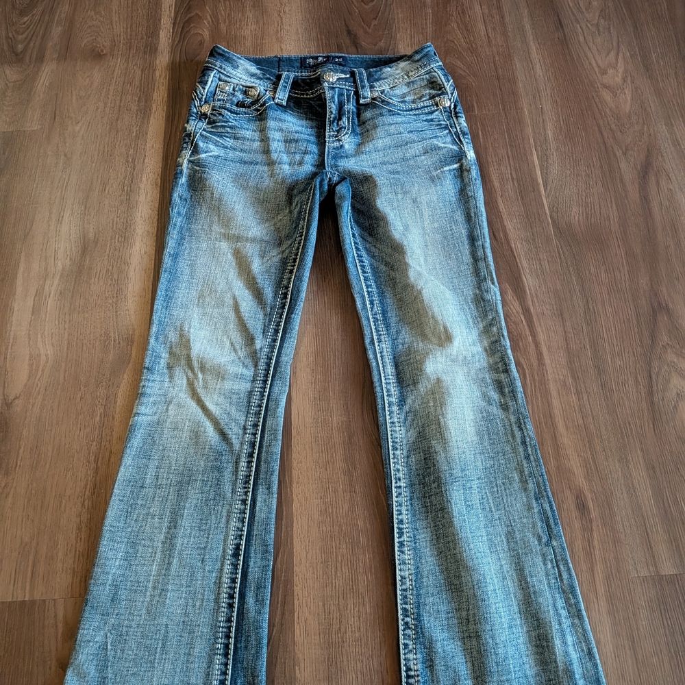 Miss Me Light Blue Flare Jeans